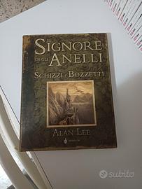 il signore anelli schizzi e bozzetti Alan Lee
