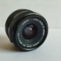 Obiettivo Canon FD 28mm f/2.8 -(pari al nuovo!)