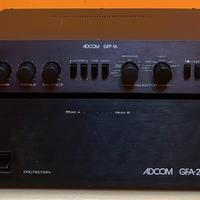 PREAMPLIFICATORE E FINALE ADCOM GFP-1A e GFA-2