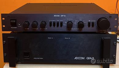 PREAMPLIFICATORE E FINALE ADCOM GFP-1A e GFA-2