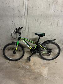 Bicicletta MTB da bambino ruote da 20”