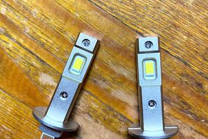 2 Lampadine LED per fari auto, Abbaglianti Anabbag