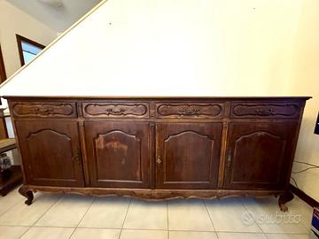 Dono credenza antica in legno massello