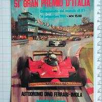 Cartolina del manifesto 51° Gran Premio campionato