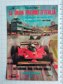 Cartolina del manifesto 51° Gran Premio campionato