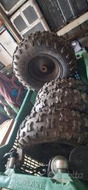 N 8 cerchi e gomme mini quad completi