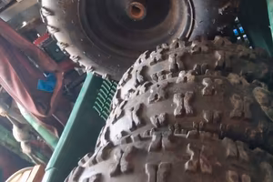 N 8 cerchi e gomme mini quad completi