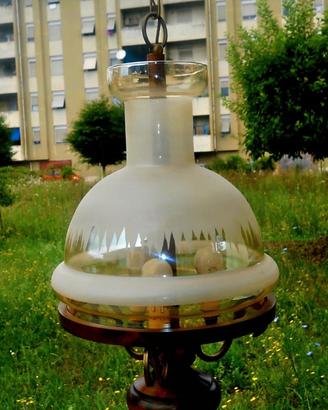 Lampadario da soffitto vintage