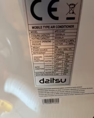 Climatizzatore mobile