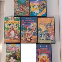 Set di sette film di animazione su videocassette.