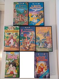 Set di sette film di animazione su videocassette.