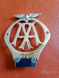 Targa assicurativa x auto d'epoca inglesi 