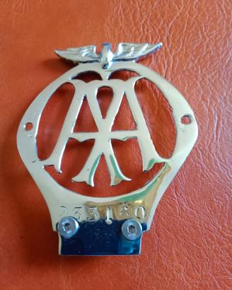 Targa assicurativa x auto d'epoca inglesi 