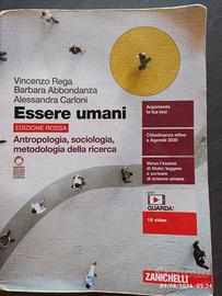 Essere umani edizione rossa Zanichelli