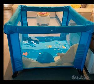 Chicco Open Box, lettino e culla da campeggio.