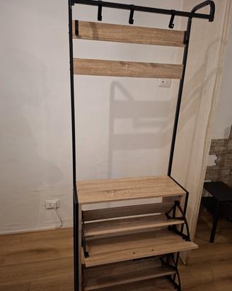 Scarpiera in legno