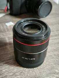 Samyang 45mm 1.8 Sony fe