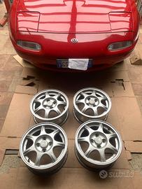 4 cerchi originale Mazda per la MX5NA 1.8