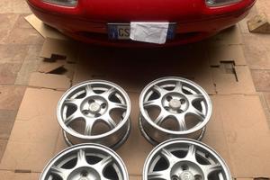 4 cerchi originale Mazda per la MX5NA 1.8