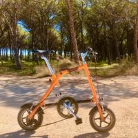 Bici pieghevole Nanoo 12'' arancione
