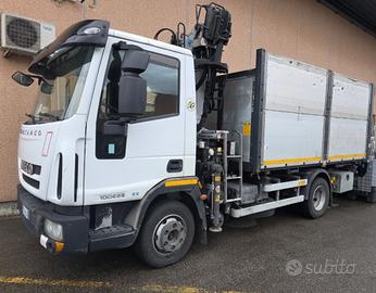 Iveco Eurocargo 100E22 caricatore e polipo