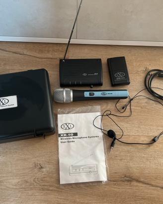 Kit Microfoni Wireless XXL XR-50