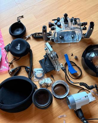 Ikelite per Nikon D700 + Superstrobe DS 51 DANNEGG