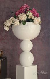 vaso colonna con coppa