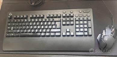 Set Gaming Logitech: Tastiera G213 Prodigy + Mouse