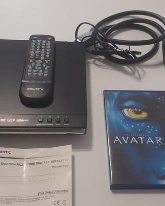 lettore DVD e DivX Majestic DVX 544D / USB / REC