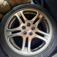 Cerchi originali subaru e gomme 215/45/17