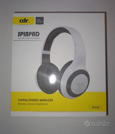 cuffie wireless stereo SW-b130 white