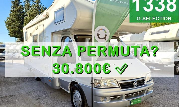 CAMPER MOBILVETTA DUCATO MANSARDATO 6 POSTI DINETT