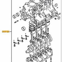 SHORTBLOCK MOTORE MITSUBISHI LANCER EVOLUTION X