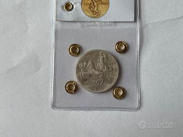 1 Lira 1910 Quadriga Veloce MB/BB Sigillo