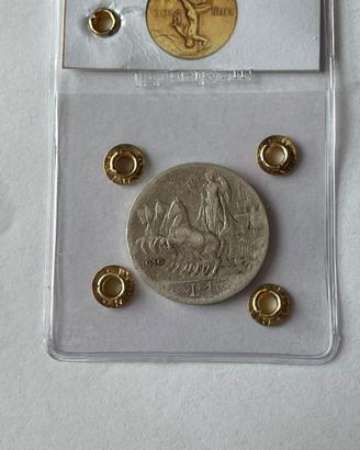 1 Lira 1910 Quadriga Veloce MB/BB Sigillo