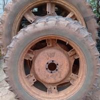 4 ruote alte da coltura per trattore fiat 
