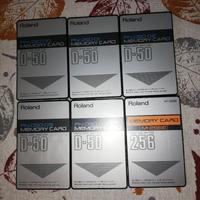 Card di suoni musicali xstrumenti Korg Roland Ecc.