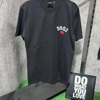 Maglietta dsquared nera L nuova con etichetta