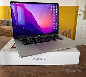 Mac Book Pro 16 pollici 2019