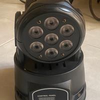 Coppia Teste Mobili Wash RGBW