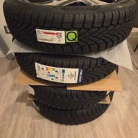 Set 4 Cerchi 17" Toyota + Gomme Invernali NUOVI