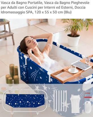 Vasca da bagno pieghevole