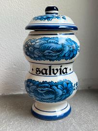 Vaso Speziali Salvia Ceramica Decorata 16 cm