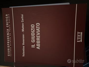 Libro il giidizio abbreviato utet