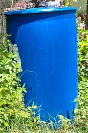 Bidone plastica 200 litri