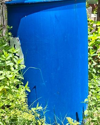 Bidone plastica 200 litri