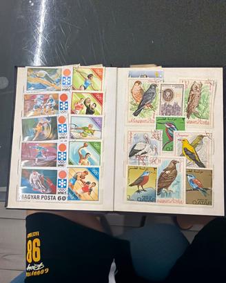 Album di francobolli anni 50