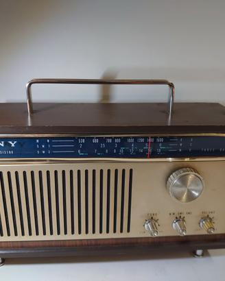 RADIO VINTAGE 1964 SONY TR 835 EIGHT TRANSISTOR