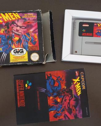 SNES X-Men Mutant Apocalypse Super Nintendo ITA